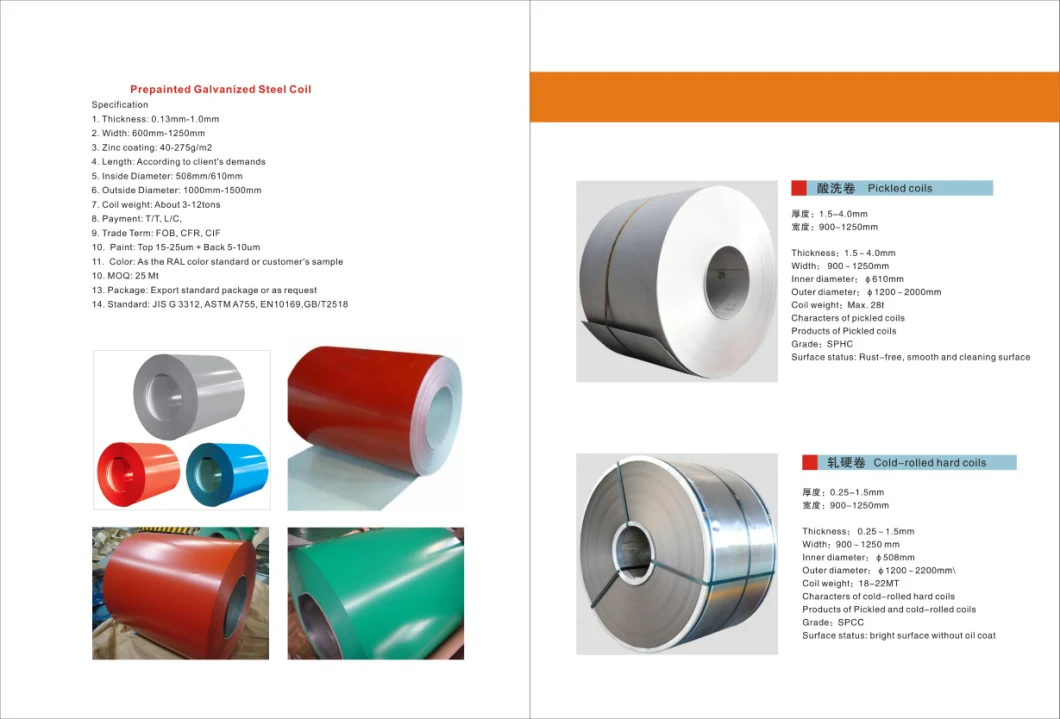 Hot-DIP Galvanized Zn-Al-Mg Zinc Aluminum Coating Steel Coil