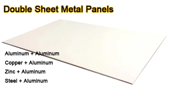 Aluminum Material Decorative Sheet Metal Panels Aluminium Composite